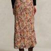 Flower Women’s Ralph Lauren Floral Crinkled Georgette Skirts Flower Women’s Ralph Lauren Floral Crinkled Georgette Skirts