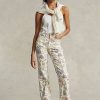 Flower Women’s Ralph Lauren Floral-Print Jenn Flare Jeans