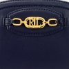 French Navy Women’s Ralph Lauren Leather Medium Jordynn Crossbody Bags