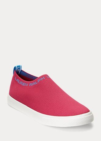 Fuchsia Women’s Ralph Lauren Jordyn Slip-On Sneakers