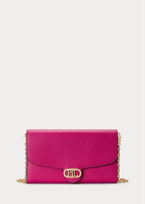 Fuschia Berry Women’s Ralph Lauren Leather Medium Adair Crossbody Bags Fuschia Berry Women’s Ralph Lauren Leather Medium Adair Crossbody Bags