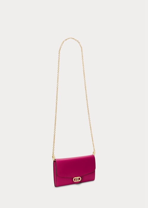 Fuschia Berry Women’s Ralph Lauren Leather Medium Adair Crossbody Bags Fuschia Berry Women’s Ralph Lauren Leather Medium Adair Crossbody Bags