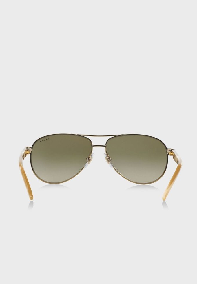 Gold Women’s Ralph Lauren 0RA4004 Aviator Sunglasses