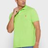 Green Men’s Ralph Lauren Basic Mesh Polo Shirts Green Men’s Ralph Lauren Basic Mesh Polo Shirts