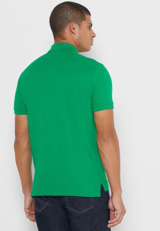 Green Men’s Ralph Lauren Basic Mesh Polo Shirts