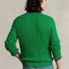 Green Men’s Ralph Lauren Cable-knit Cotton Jumper Sweaters Green Men’s Ralph Lauren Cable-knit Cotton Jumper Sweaters