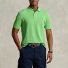 Green Men’s Ralph Lauren Custom Slim Fit Mesh Polo Shirts