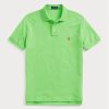 Green Men’s Ralph Lauren Custom Slim Fit Mesh Polo Shirts