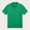 Green Men’s Ralph Lauren Custom Slim Fit Mesh Polo Shirts