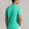 Green Men’s Ralph Lauren Custom Slim Fit Mesh Polo Shirts