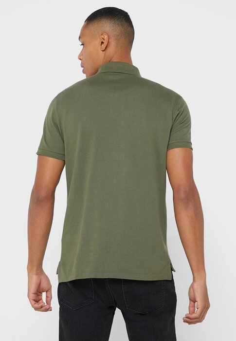 Green Men’s Ralph Lauren Custom Slim Fit Polo Shirts Green Men’s Ralph Lauren Custom Slim Fit Polo Shirts