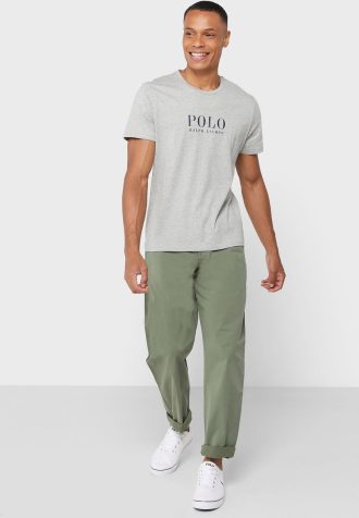 Green Men’s Ralph Lauren Drawstring Relaxed Fit Chinos Pants