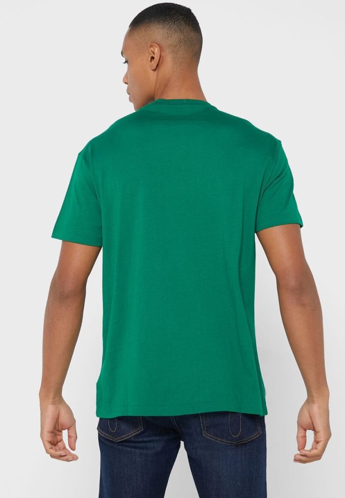 Green Men’s Ralph Lauren Logo Crew Neck T Shirts Green Men’s Ralph Lauren Logo Crew Neck T Shirts