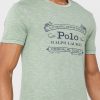 Green Men’s Ralph Lauren Logo Crew Neck T Shirts