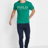 Green Men’s Ralph Lauren Logo Crew Neck T Shirts