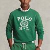 Green Men’s Ralph Lauren Logo Fleece Pullover Sweatshirt Green Men’s Ralph Lauren Logo Fleece Pullover Sweatshirt