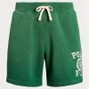 Green Men’s Ralph Lauren Logo Fleece Shorts Green Men’s Ralph Lauren Logo Fleece Shorts