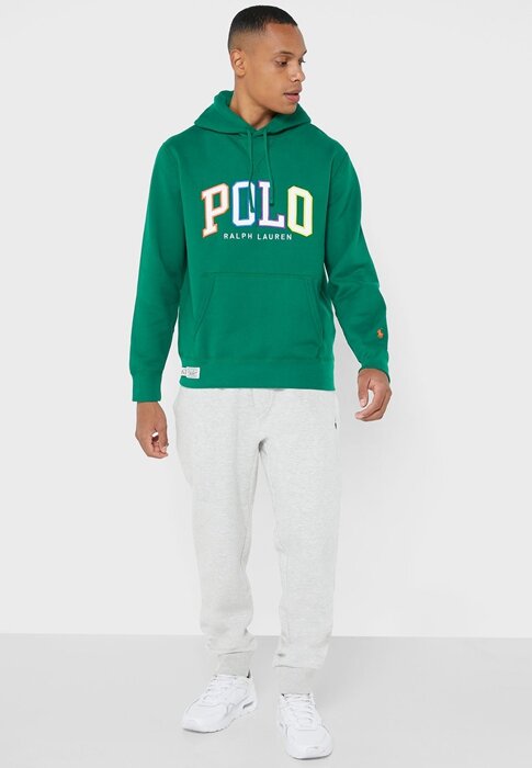 Green Men’s Ralph Lauren Logo Hoodie Green Men’s Ralph Lauren Logo Hoodie