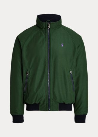 Green Men’s Ralph Lauren Raglan-Sleeve Jackets Green Men’s Ralph Lauren Raglan-Sleeve Jackets