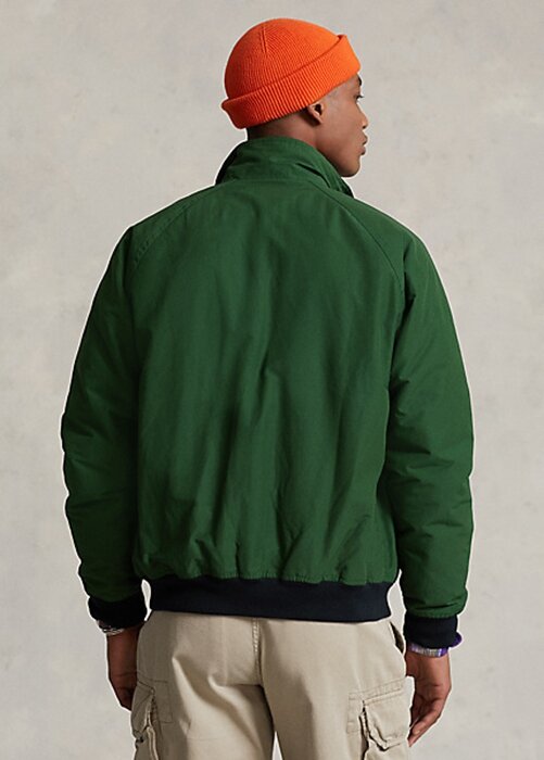 Green Men’s Ralph Lauren Raglan-Sleeve Jackets Green Men’s Ralph Lauren Raglan-Sleeve Jackets