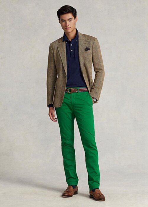 Green Men’s Ralph Lauren Stretch Slim Fit Chino Pants Green Men’s Ralph Lauren Stretch Slim Fit Chino Pants