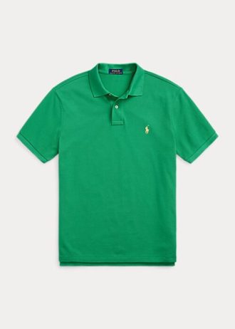 Green Men’s Ralph Lauren The Iconic Mesh Polo Shirts