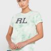 Green Women’s Ralph Lauren Crew Neck Graphic T Shirts Green Women’s Ralph Lauren Crew Neck Graphic T Shirts