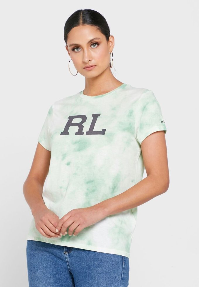 Green Women’s Ralph Lauren Crew Neck Graphic T Shirts Green Women’s Ralph Lauren Crew Neck Graphic T Shirts