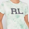 Green Women’s Ralph Lauren Crew Neck Graphic T Shirts Green Women’s Ralph Lauren Crew Neck Graphic T Shirts