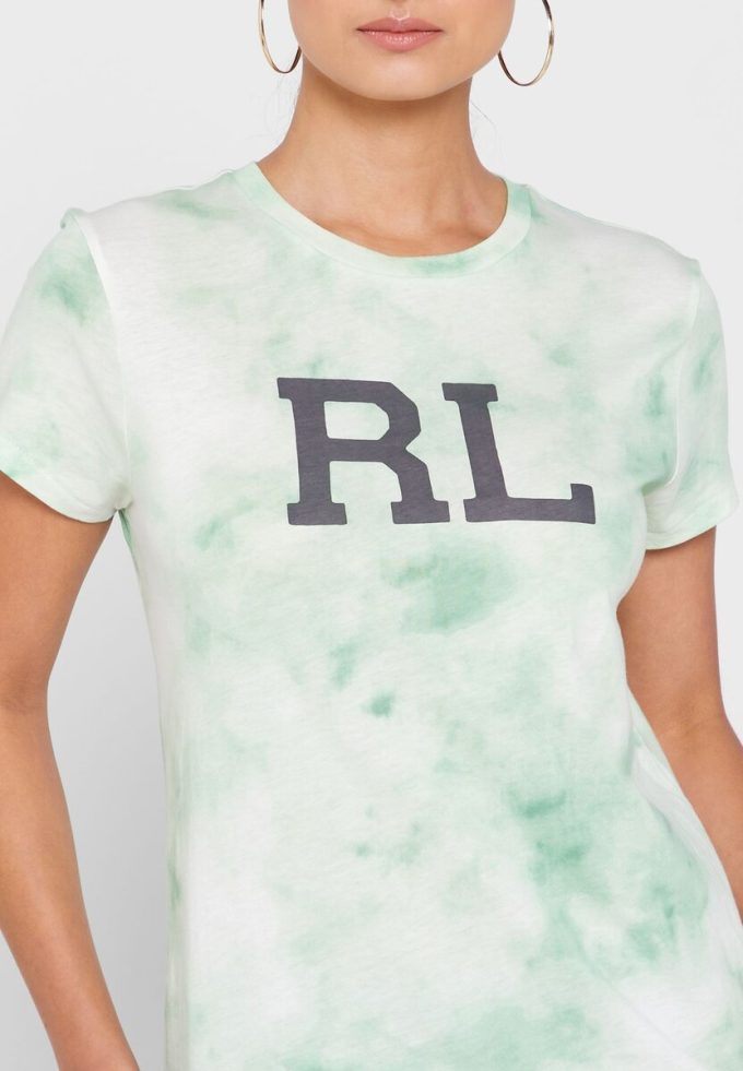 Green Women’s Ralph Lauren Crew Neck Graphic T Shirts Green Women’s Ralph Lauren Crew Neck Graphic T Shirts