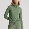Green Women’s Ralph Lauren Funnelneck Jersey Pullover Sweatshirts Green Women’s Ralph Lauren Funnelneck Jersey Pullover Sweatshirts