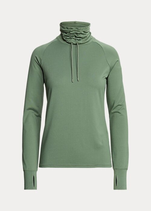 Green Women’s Ralph Lauren Funnelneck Jersey Pullover Sweatshirts Green Women’s Ralph Lauren Funnelneck Jersey Pullover Sweatshirts