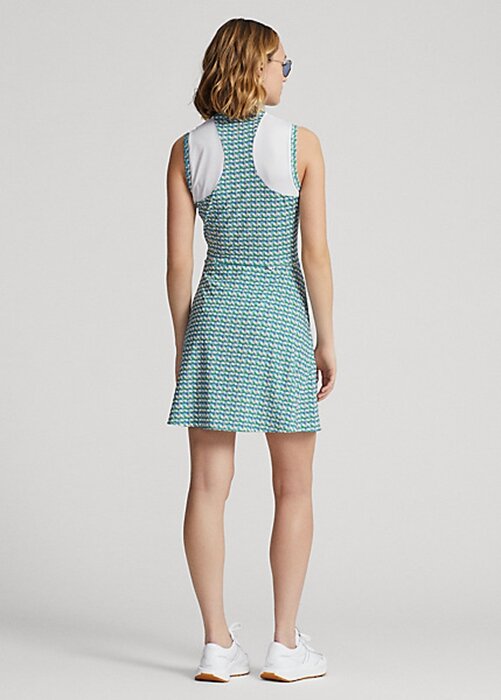 Green Women’s Ralph Lauren Graphic Paneled Jersey Dress Green Women’s Ralph Lauren Graphic Paneled Jersey Dress