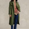 Green Women’s Ralph Lauren Poplin   Coats