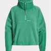 Green Women’s Ralph Lauren Ripstop-trim High-pile Fleece Pullover Sweatshirts Green Women’s Ralph Lauren Ripstop-trim High-pile Fleece Pullover Sweatshirts