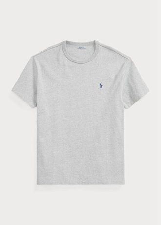 grey men s ralph lauren classic fit heavyweight jersey t shirts 2 330x461 - Grey Men's Ralph Lauren Classic Fit Heavyweight Jersey  T Shirts