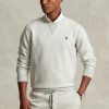Grey Men’s Ralph Lauren Double-knit Pullover   Sweatshirt