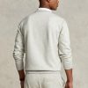 Grey Men’s Ralph Lauren Double-knit Pullover   Sweatshirt