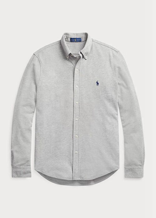 Grey Men’s Ralph Lauren Featherweight Mesh Shirts Grey Men’s Ralph Lauren Featherweight Mesh Shirts