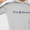 Grey Men’s Ralph Lauren Logo Hoodie