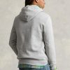 Grey Men’s Ralph Lauren Polo Bear Fleece  Hoodie