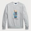 Grey Men’s Ralph Lauren Polo Bear Fleece Sweatshirt Grey Men’s Ralph Lauren Polo Bear Fleece Sweatshirt