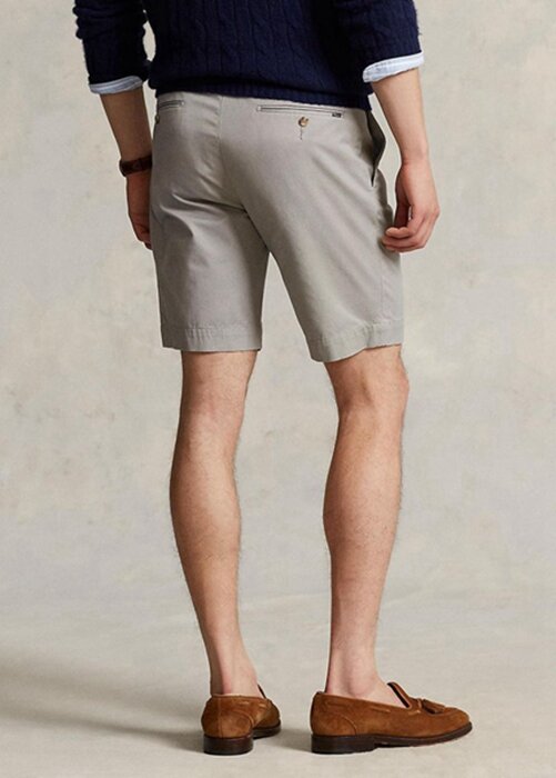 Grey Men’s Ralph Lauren Stretch Slim Fit Chino Shorts Grey Men’s Ralph Lauren Stretch Slim Fit Chino Shorts