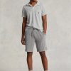 Grey Men’s Ralph Lauren Terry Drawstring   Shorts