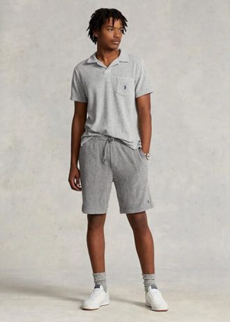 Grey Men’s Ralph Lauren Terry Drawstring   Shorts