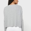 Grey Women’s Ralph Lauren Crew Neck Knitted Tops