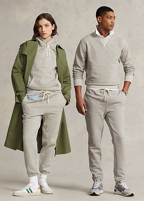 Grey Women’s Ralph Lauren Fleece Sweatpants Grey Women’s Ralph Lauren Fleece Sweatpants