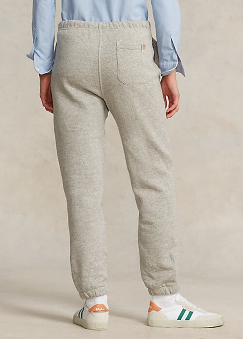 Grey Women’s Ralph Lauren Fleece Sweatpants Grey Women’s Ralph Lauren Fleece Sweatpants