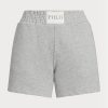 Grey Women’s Ralph Lauren Logo Fleece Shorts Grey Women’s Ralph Lauren Logo Fleece Shorts
