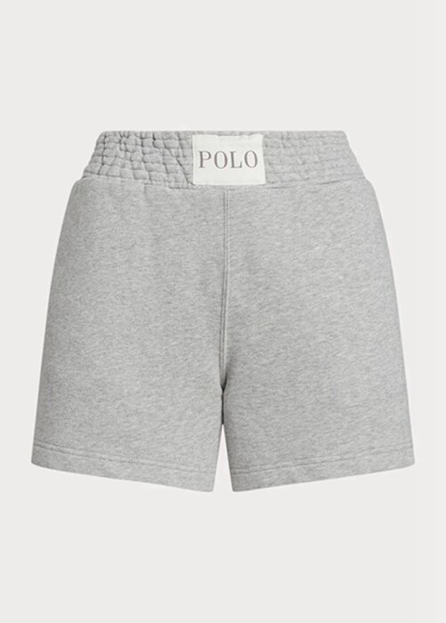 Grey Women’s Ralph Lauren Logo Fleece Shorts Grey Women’s Ralph Lauren Logo Fleece Shorts